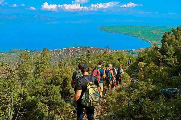 Hiking in Mount Kallidromon